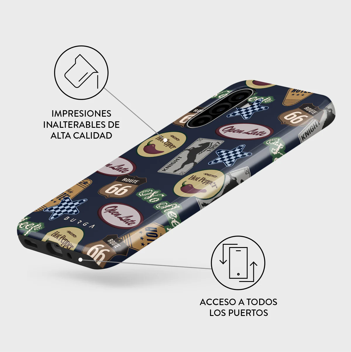 Open Late - Samsung Galaxy A17 Funda - Image 3