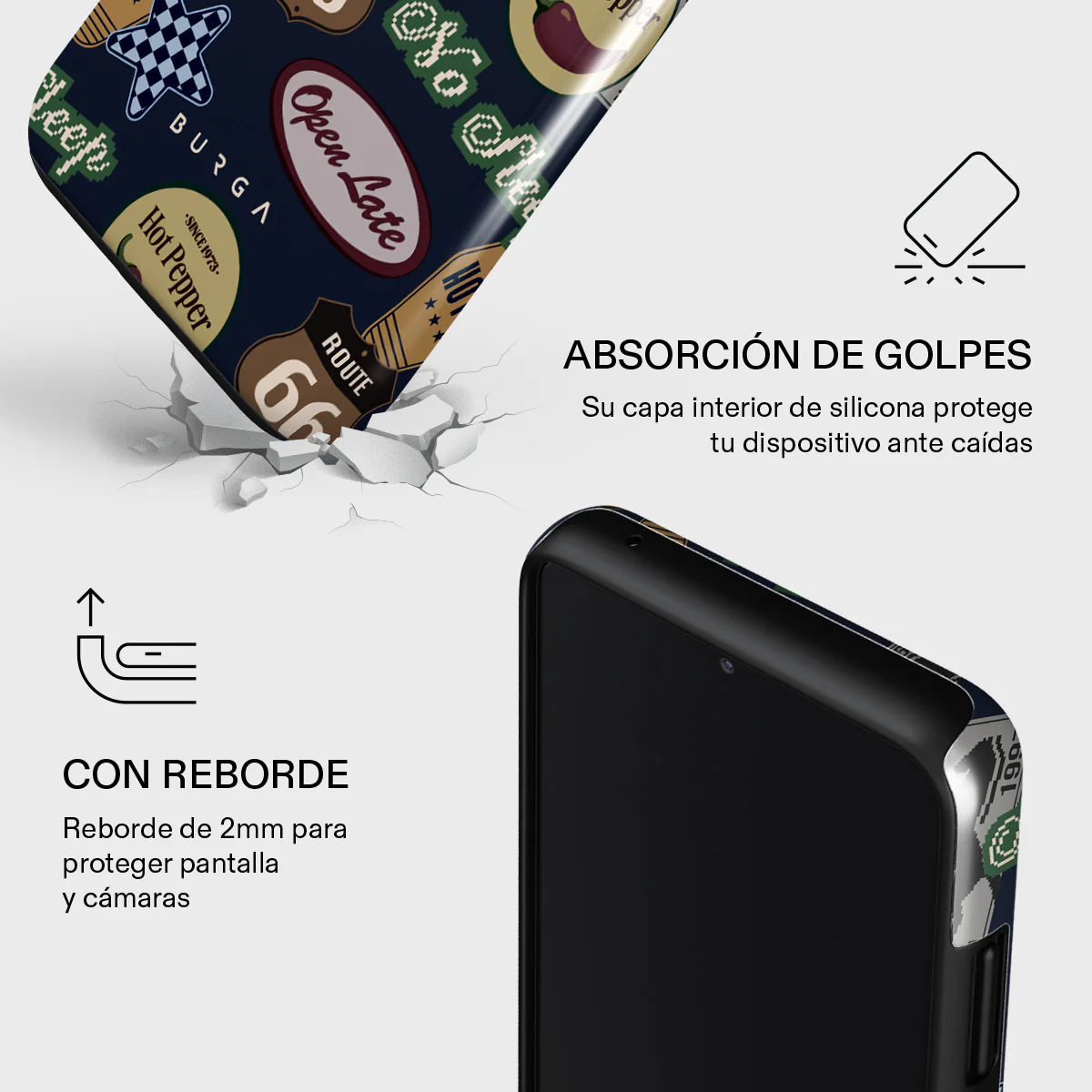 Open Late - Samsung Galaxy A22 5G Funda - Image 4