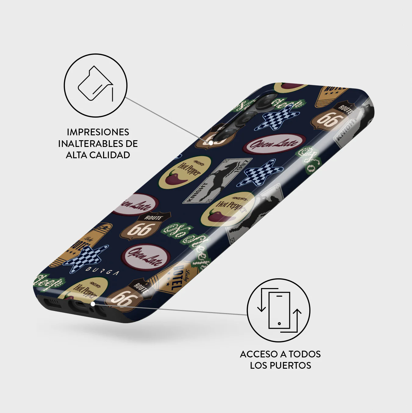 Open Late - Samsung Galaxy A25 Funda - Image 3