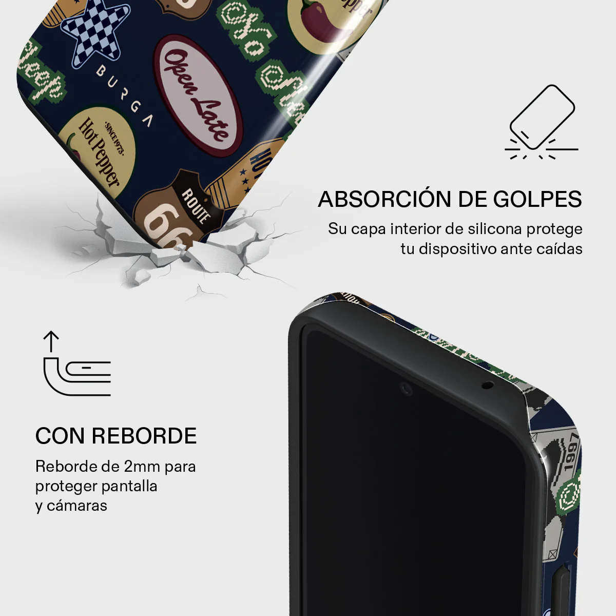 Open Late - Samsung Galaxy A54 Funda - Image 4