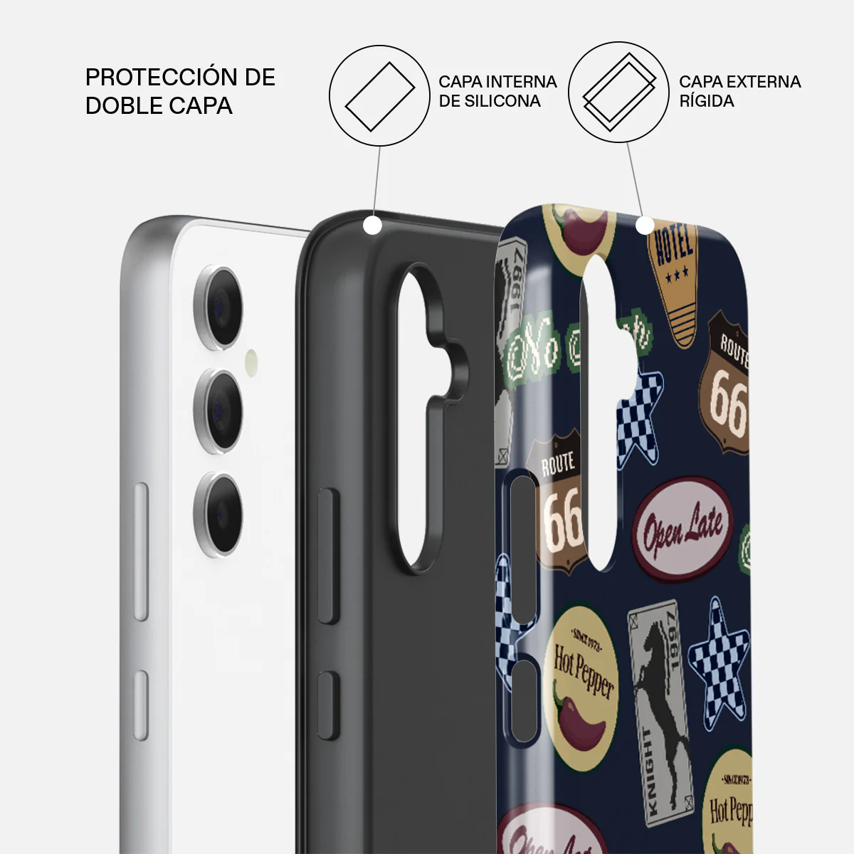 Open Late - Samsung Galaxy A55 Funda - Image 2