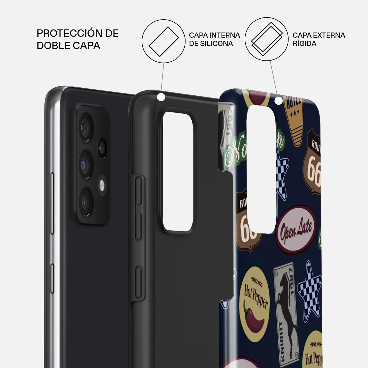 Open Late - Samsung Galaxy A72 4G / 5G Funda - Image 6