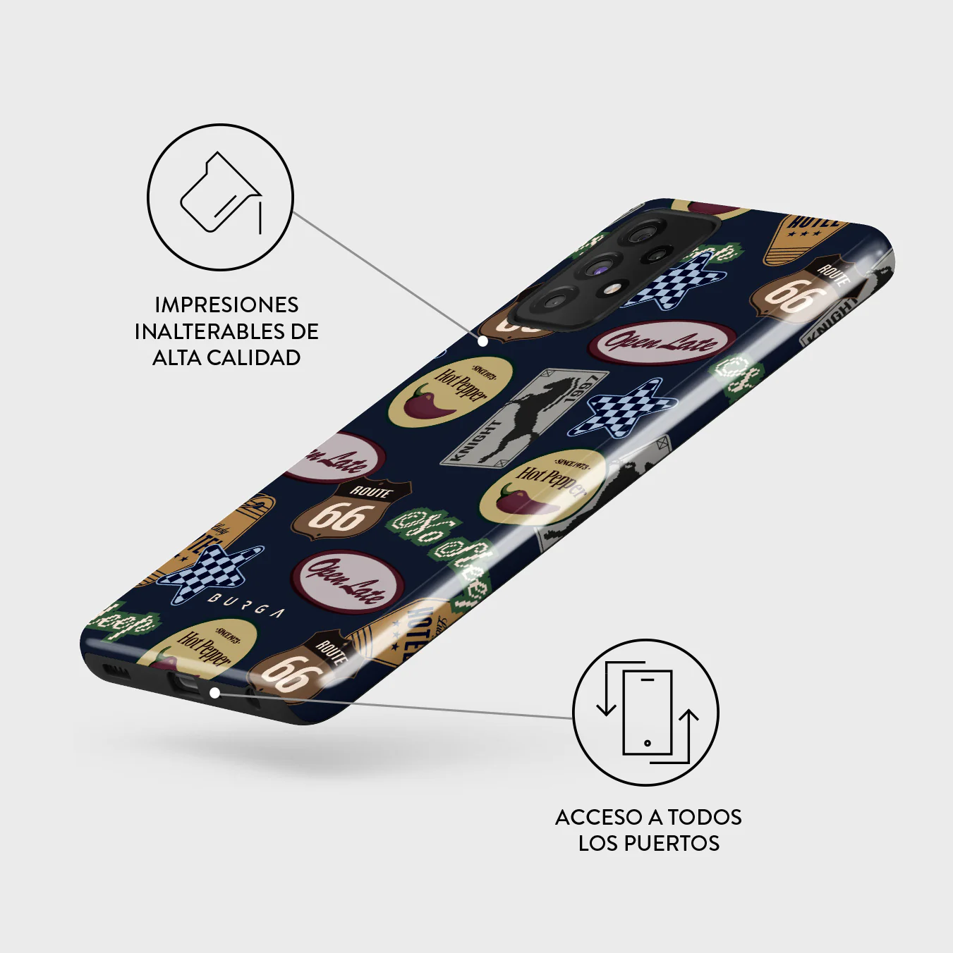 Open Late - Samsung Galaxy A72 4G / 5G Funda - Image 7