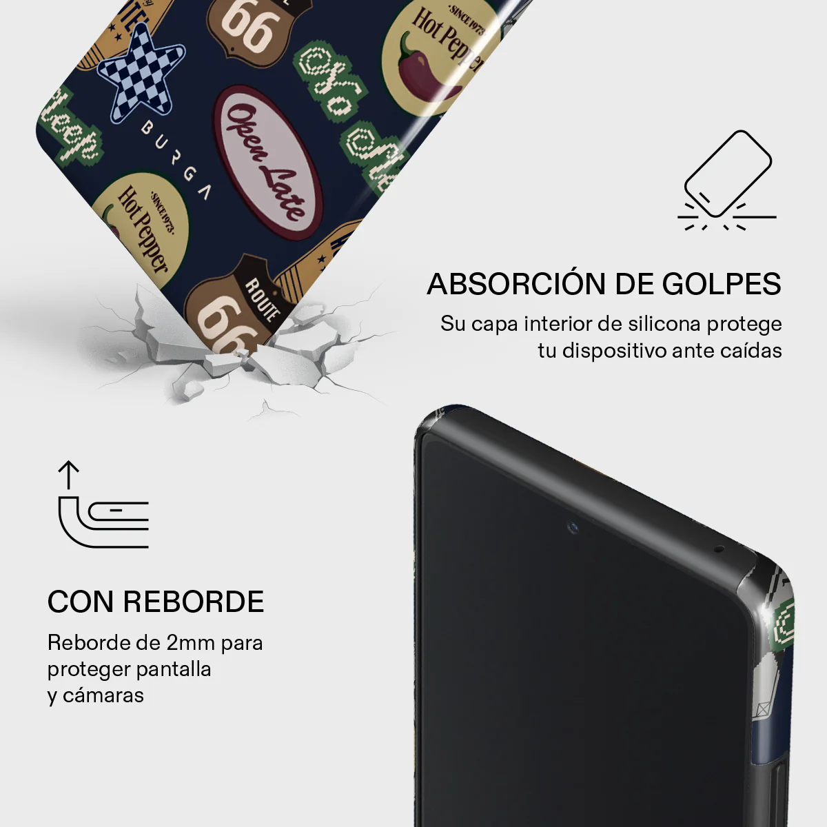 Open Late - Samsung Galaxy A72 4G / 5G Funda - Image 8