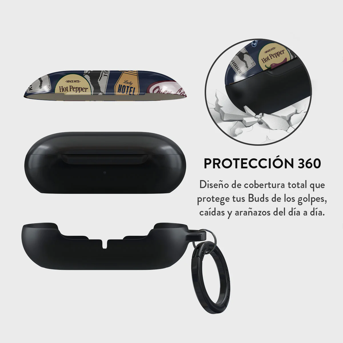 Open Late - Samsung Galaxy Buds Funda - Image 2