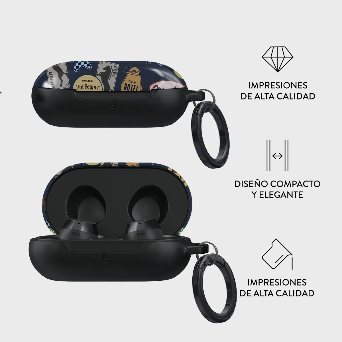 Open Late - Samsung Galaxy Buds Funda - Image 4