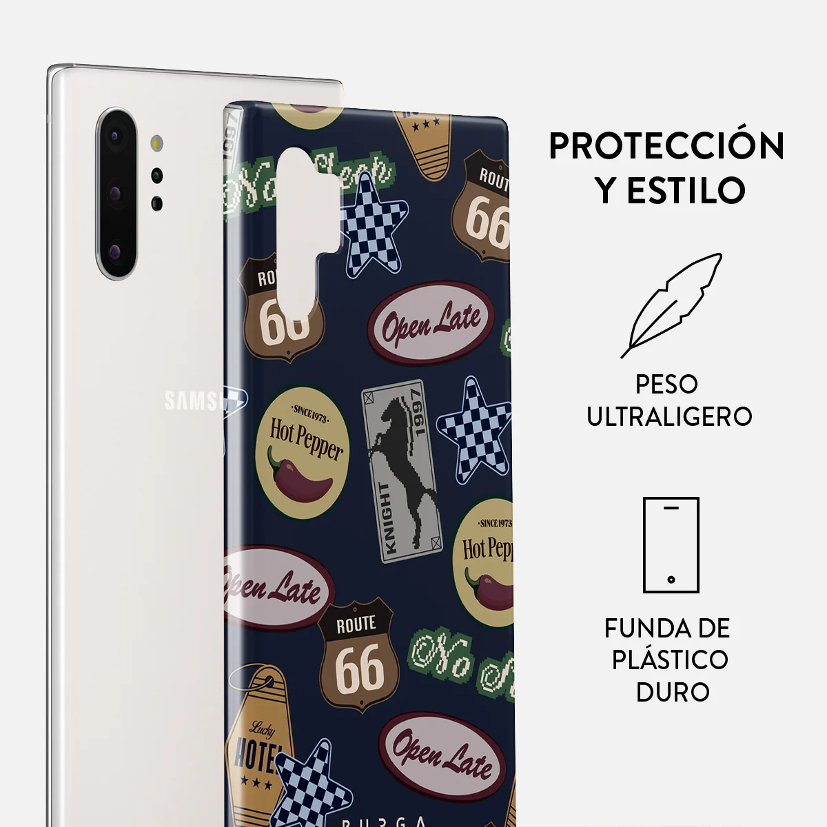 Open Late - Samsung Galaxy Note 10 Plus Funda - Image 2