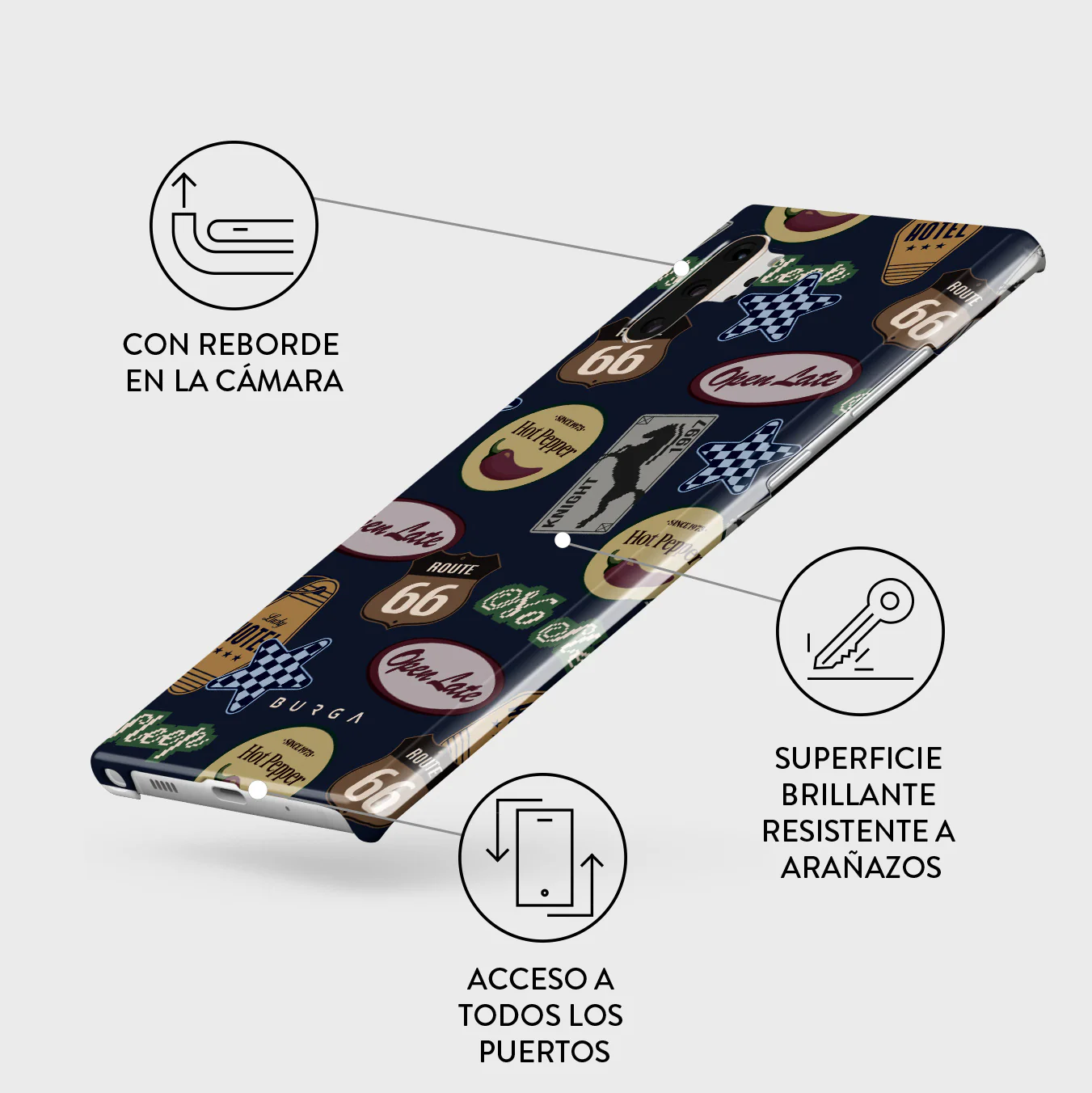 Open Late - Samsung Galaxy Note 10 Plus Funda - Image 3