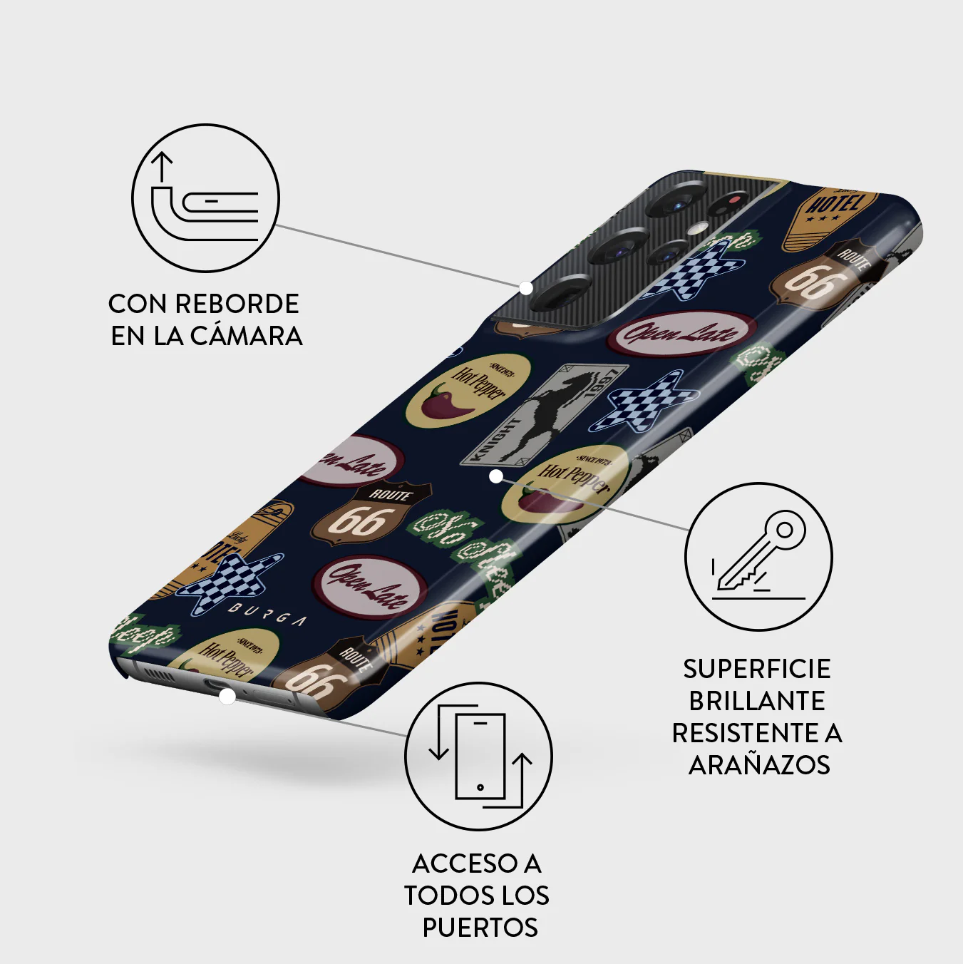 Open Late - Samsung Galaxy S21 Ultra Funda - Image 3