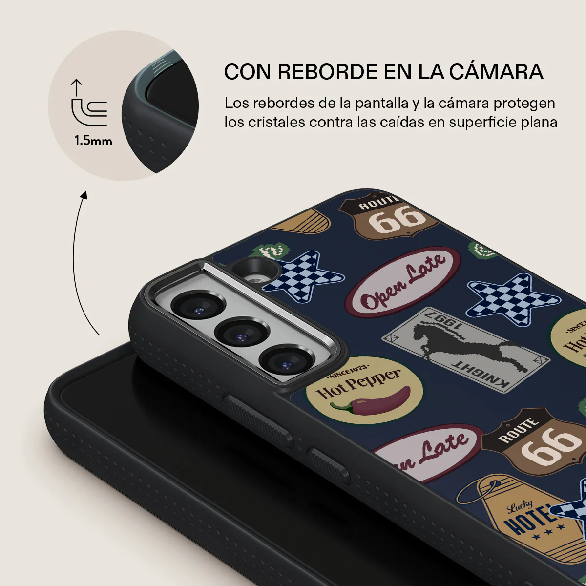 Open Late - Samsung Galaxy S22 Funda - Image 15