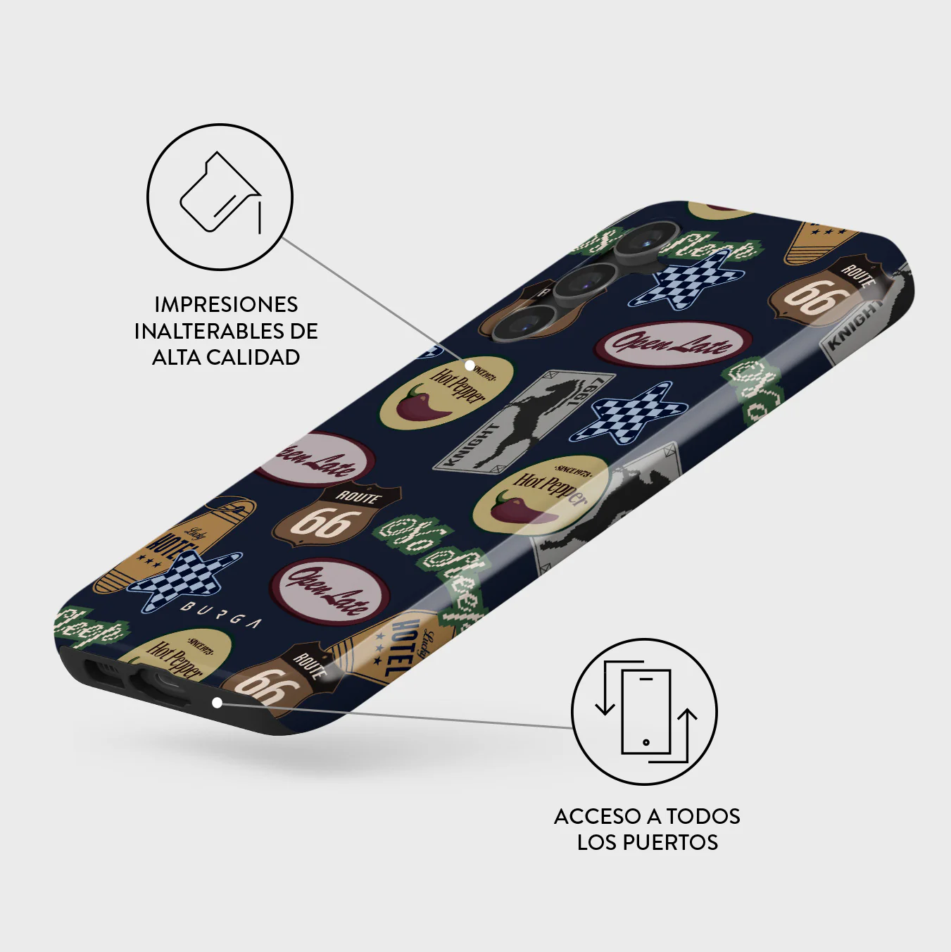 Open Late - Samsung Galaxy S23 FE Funda - Image 3