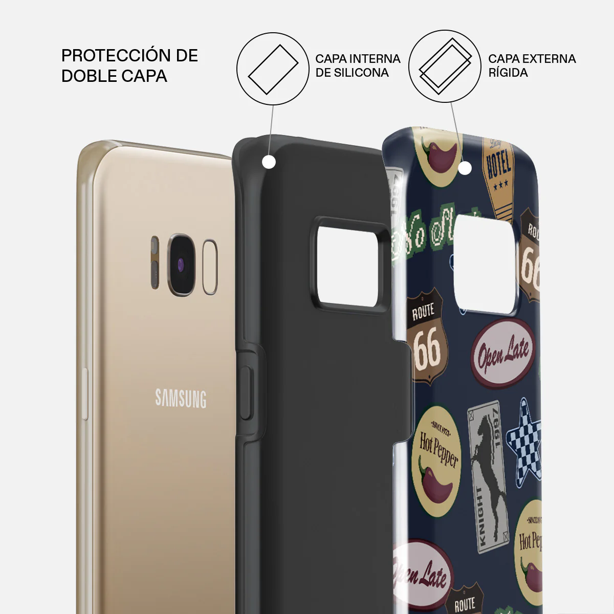 Open Late - Samsung Galaxy S8 Funda - Image 6