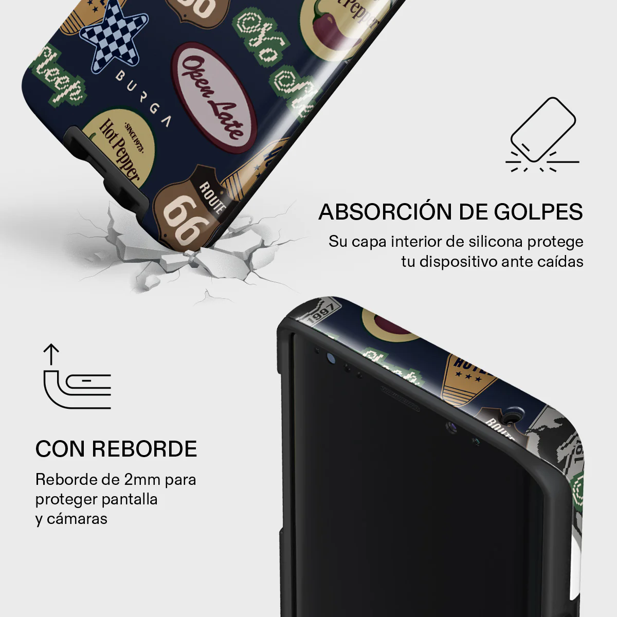 Open Late - Samsung Galaxy S8 Funda - Image 8