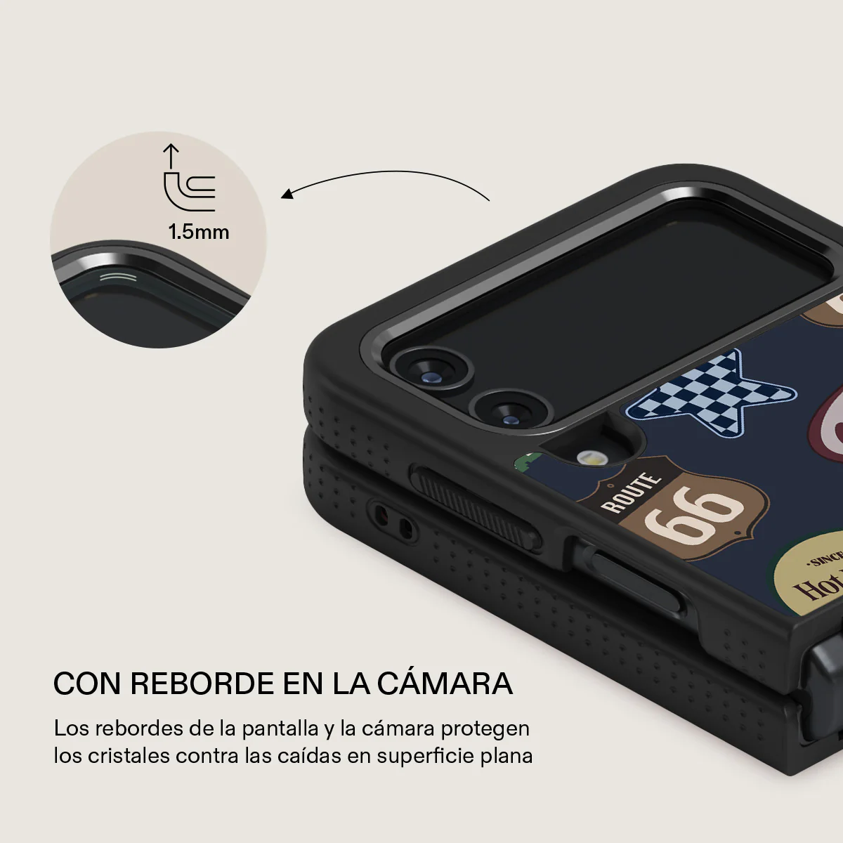 Open Late - Samsung Galaxy Z Flip 4 Funda - Image 23