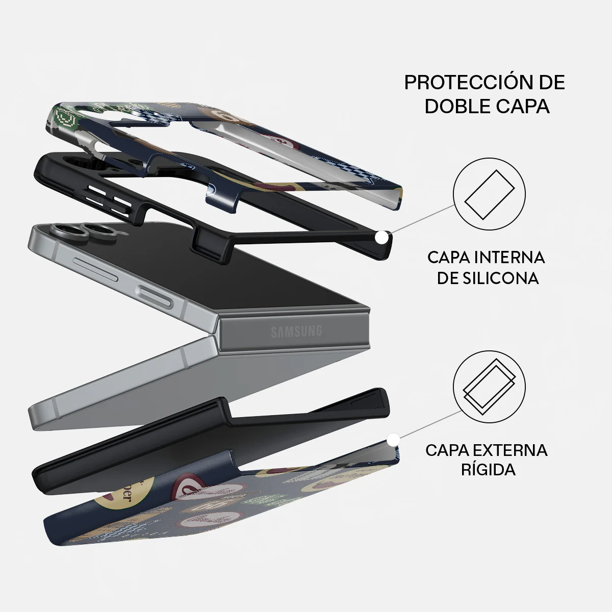 Open Late - Samsung Galaxy Z Flip 6 Funda - Image 2