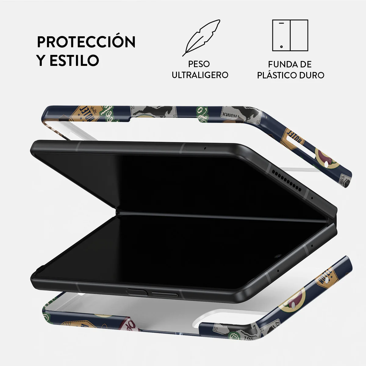 Open Late - Samsung Galaxy Z Fold 3 Funda - Image 2