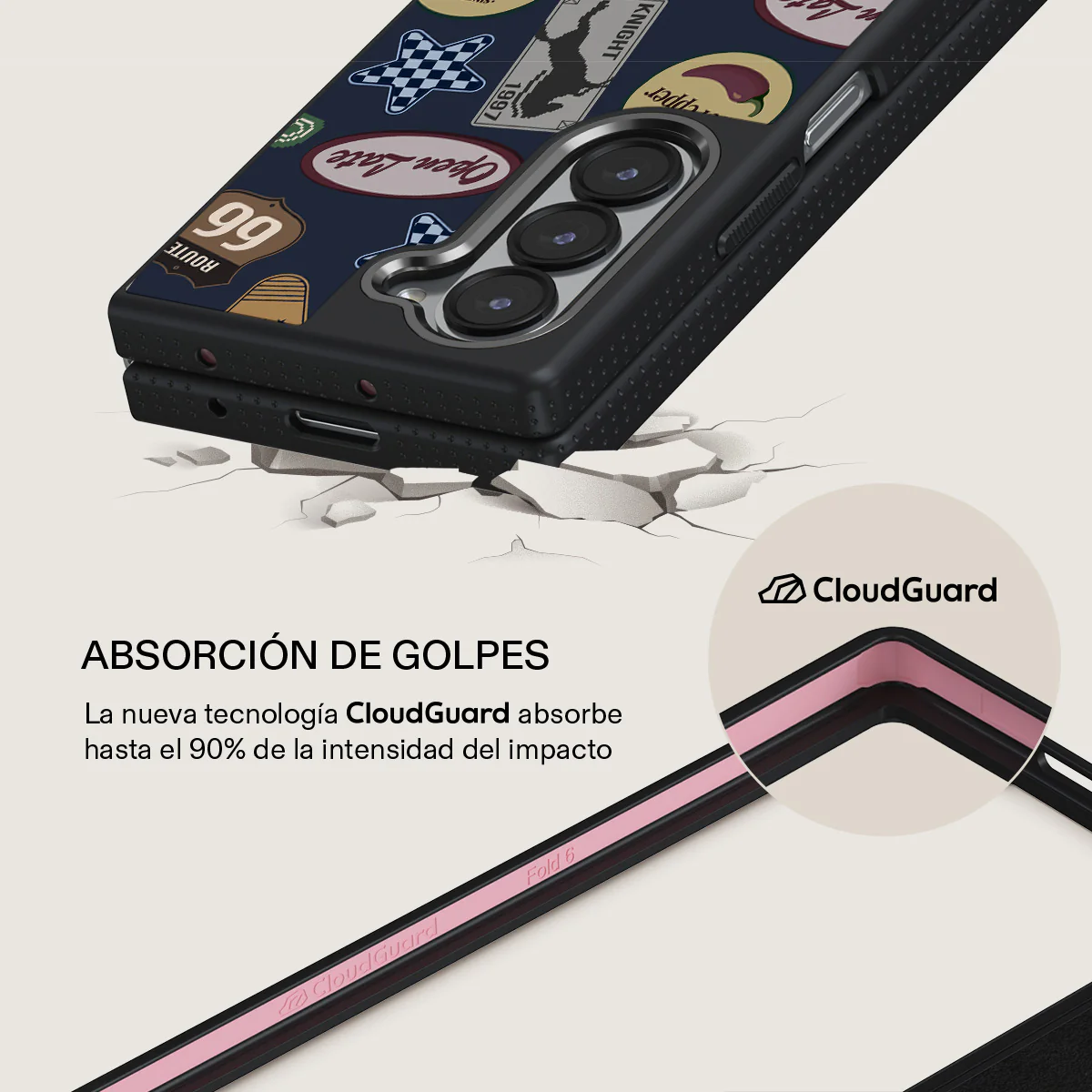 Open Late - Samsung Galaxy Z Fold 6 Funda - Image 10
