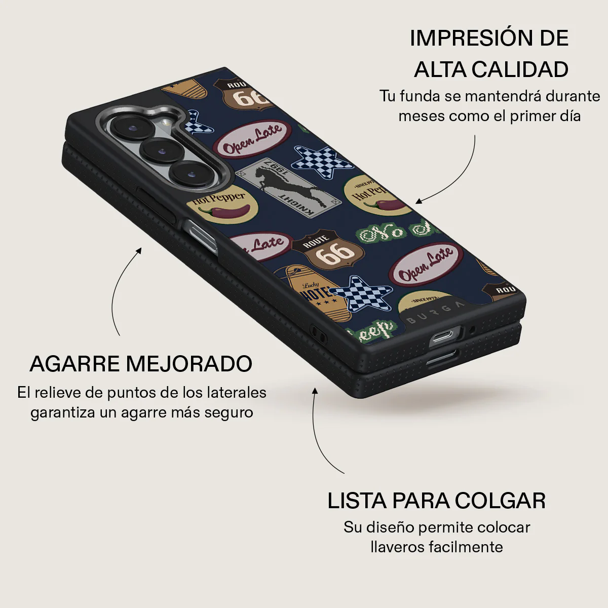 Open Late - Samsung Galaxy Z Fold 6 Funda - Image 12