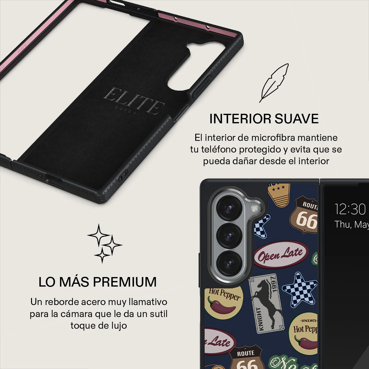Open Late - Samsung Galaxy Z Fold 6 Funda - Image 13