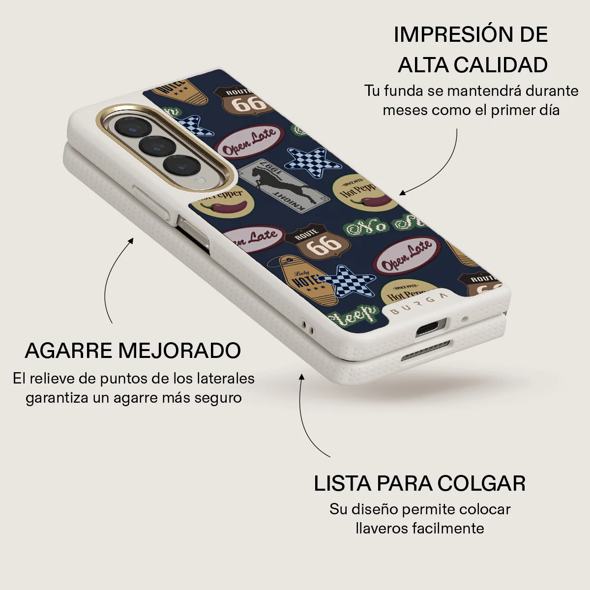 Open Late - Samsung Galaxy Z Fold 6 Funda - Image 19