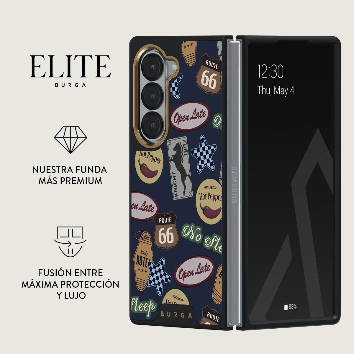 Open Late - Samsung Galaxy Z Fold 6 Funda - Image 2