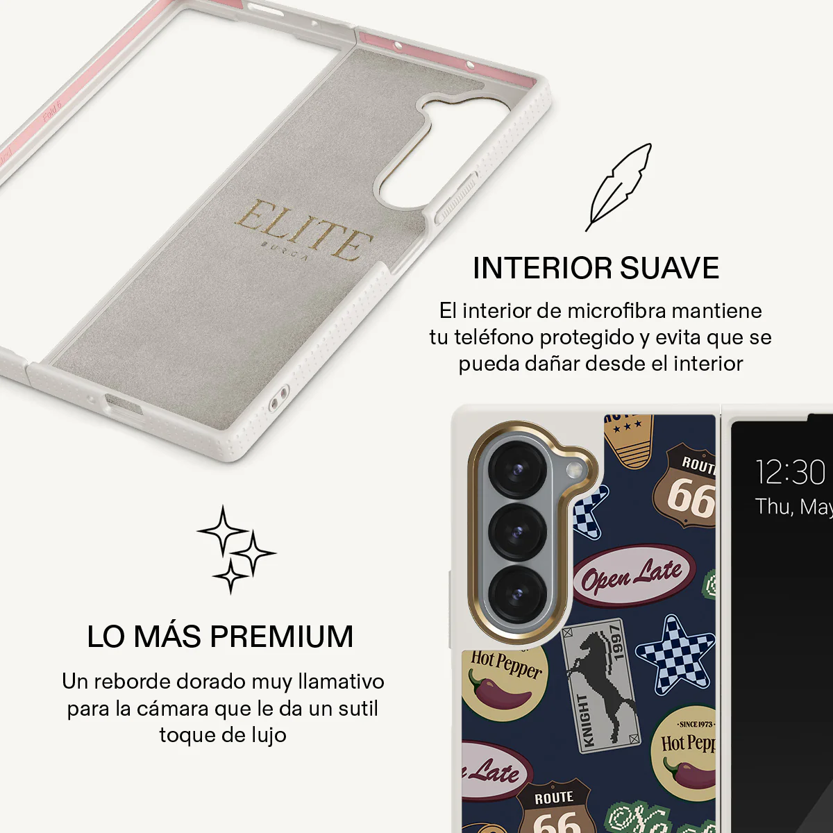Open Late - Samsung Galaxy Z Fold 6 Funda - Image 20