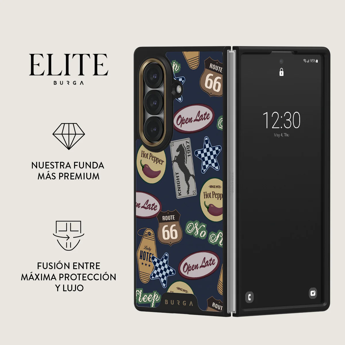 Open Late - Samsung Galaxy Z Fold 7 Funda - Image 2