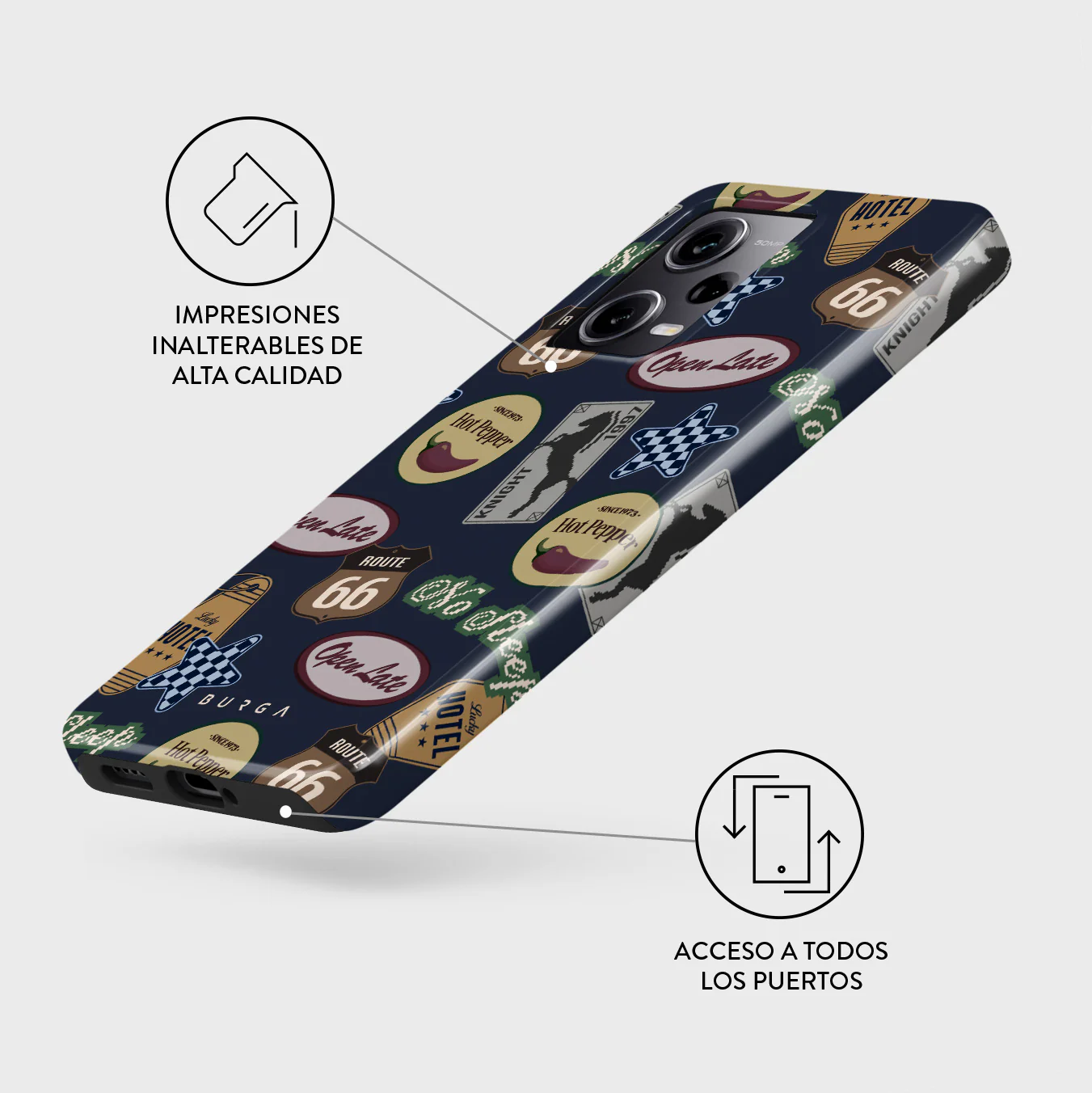 Open Late - Xiaomi Redmi Note 12 Pro+ 5G Funda - Image 3