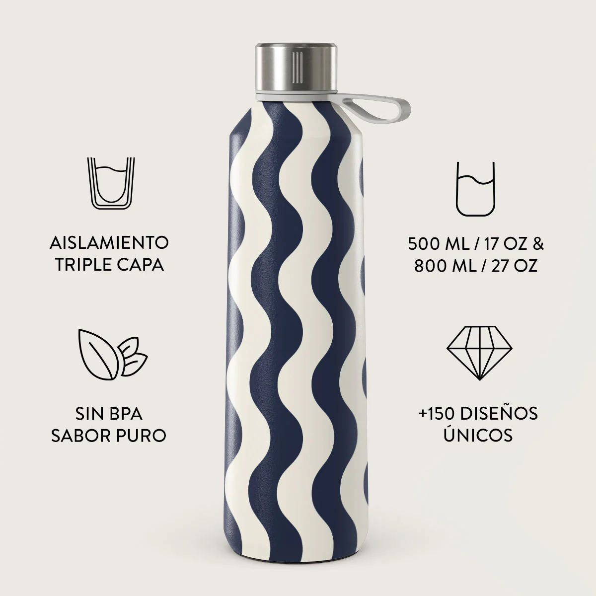 Out of Line - Botella de Agua - Image 3