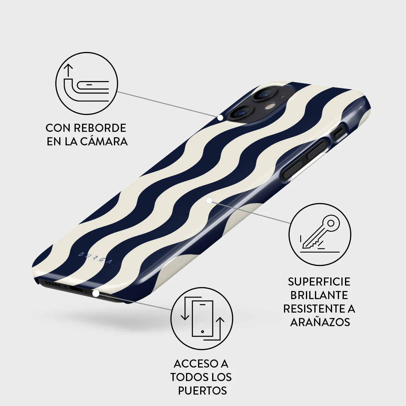 Out of Line - iPhone 12 Mini Funda - Image 3