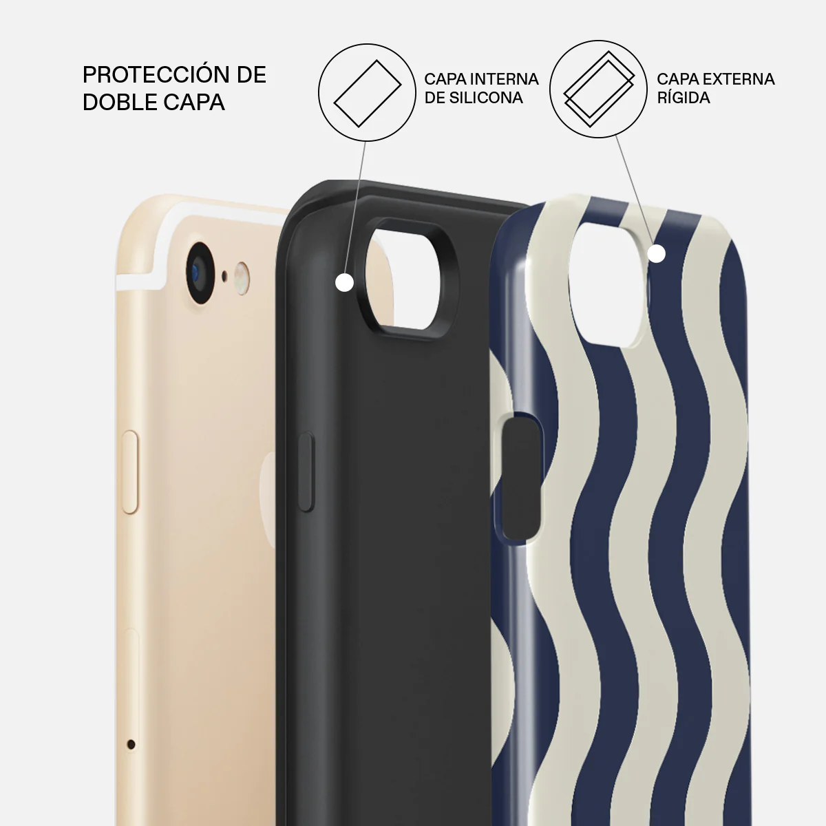 Out of Line - iPhone 7 / iPhone 8 Funda - Image 6