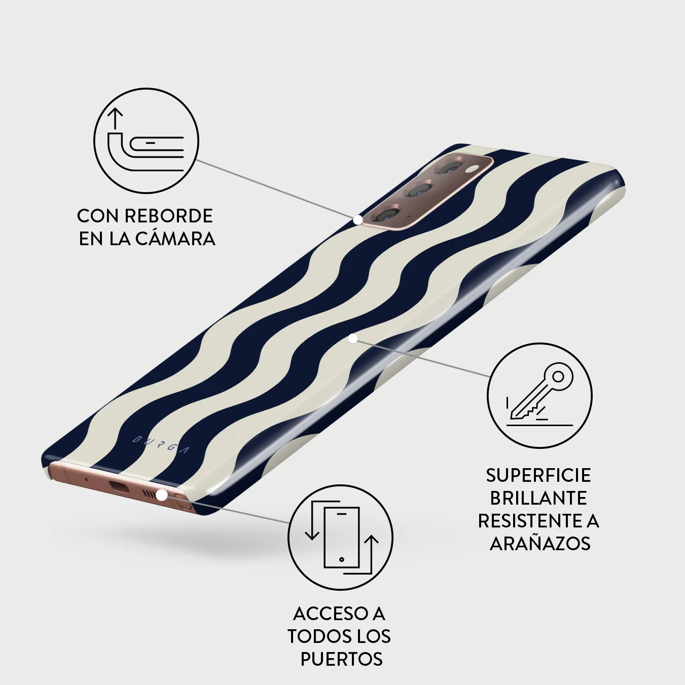 Out of Line - Samsung Galaxy Note 20 4G / 5G Funda - Image 3