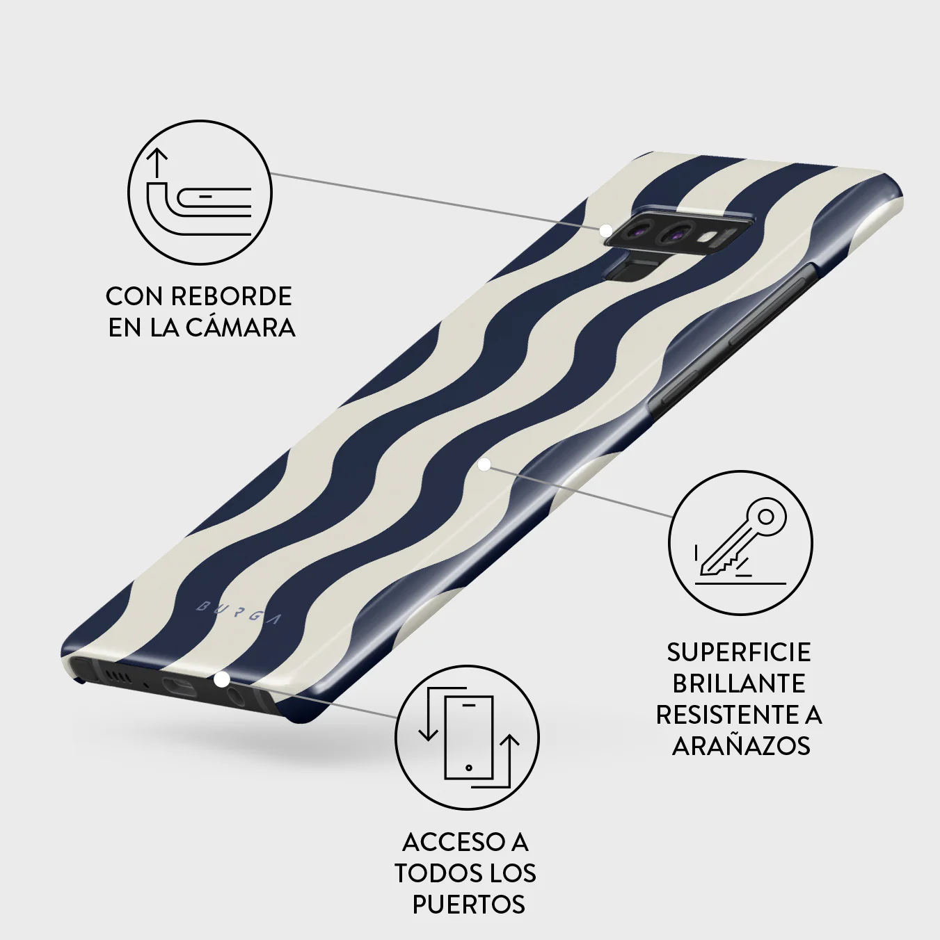 Out of Line - Samsung Galaxy Note 9 Funda - Image 3