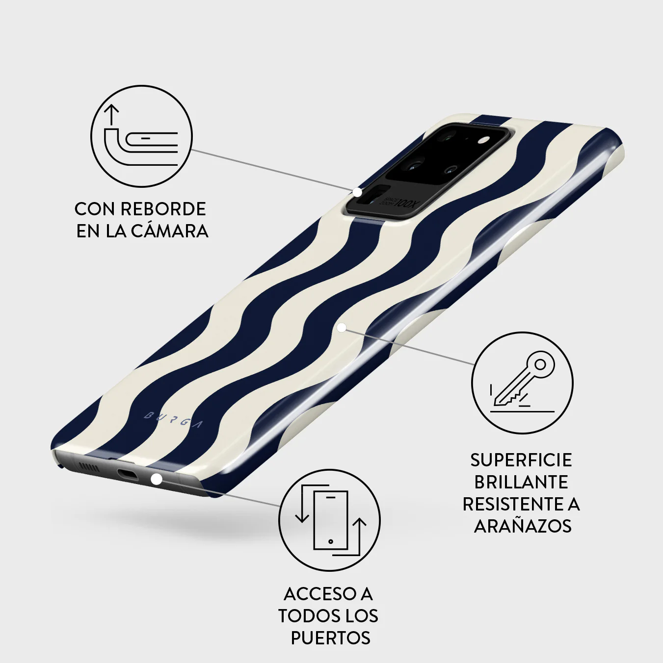 Out of Line - Samsung Galaxy S20 Ultra 4G / 5G Funda - Image 3