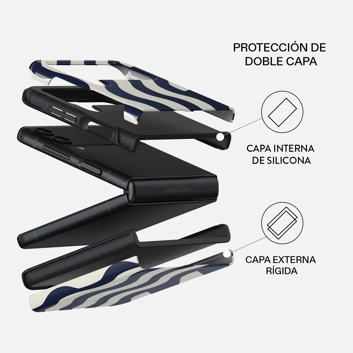 Out of Line - Samsung Galaxy Z Flip 4 Funda - Image 8