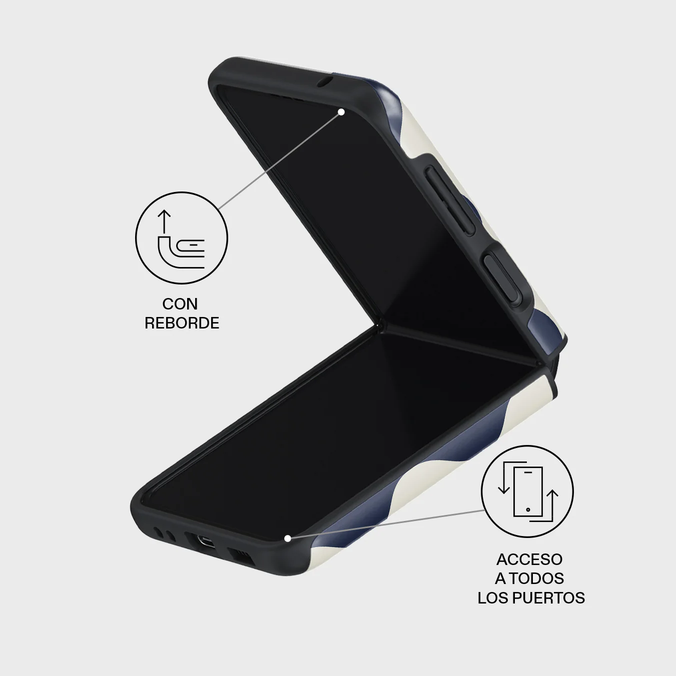 Out of Line - Samsung Galaxy Z Flip 4 Funda - Image 9