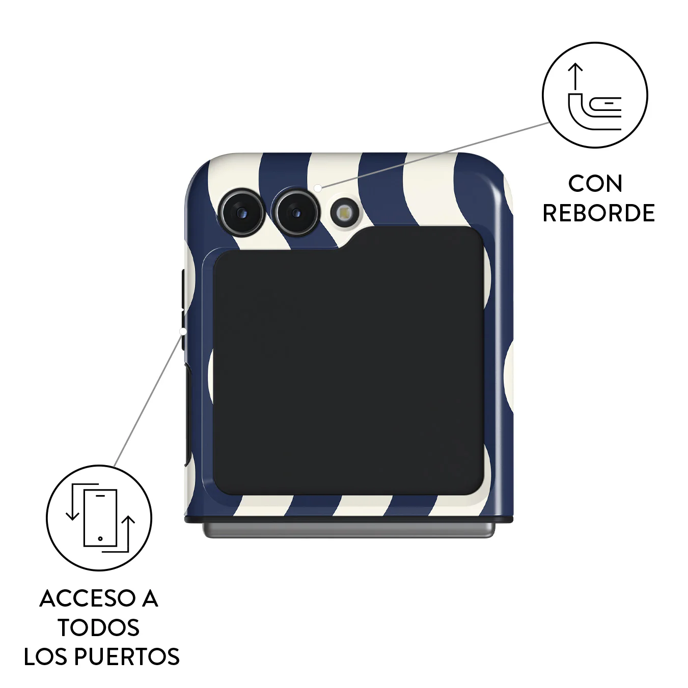 Out of Line - Samsung Galaxy Z Flip 5 Funda - Image 3
