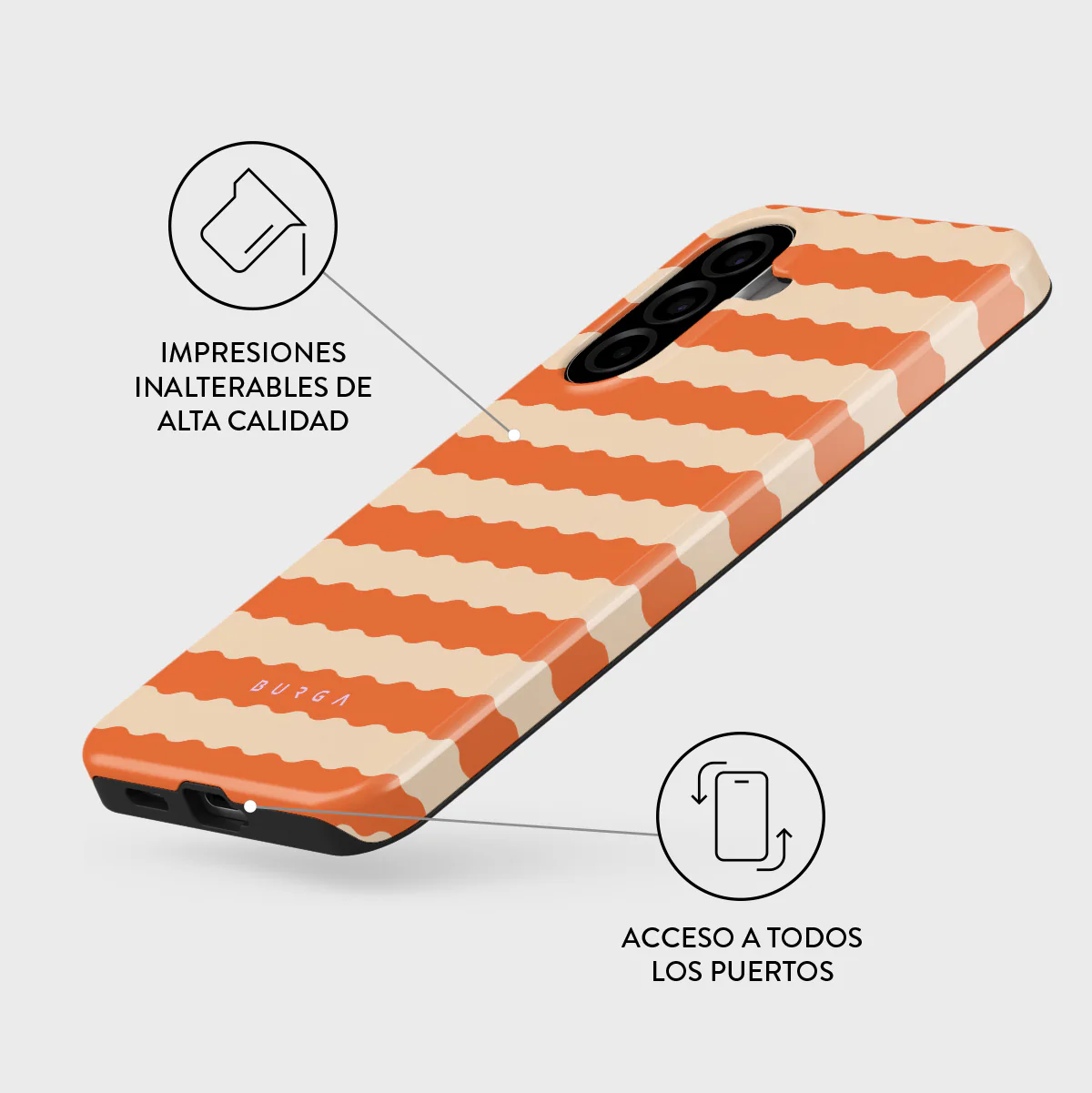 Papaya - Samsung Galaxy A57 5G Funda - Image 3