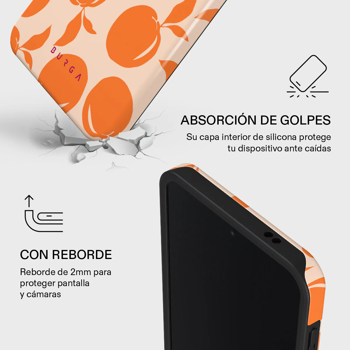 Peach Fuzz - Samsung Galaxy A57 5G Funda - Image 4