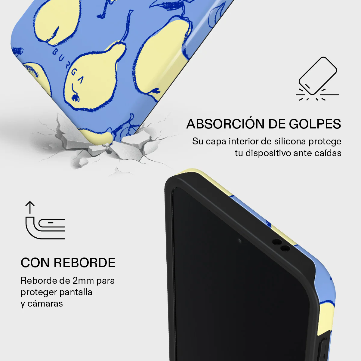 Pear Crush - Samsung Galaxy A57 5G Funda - Image 4