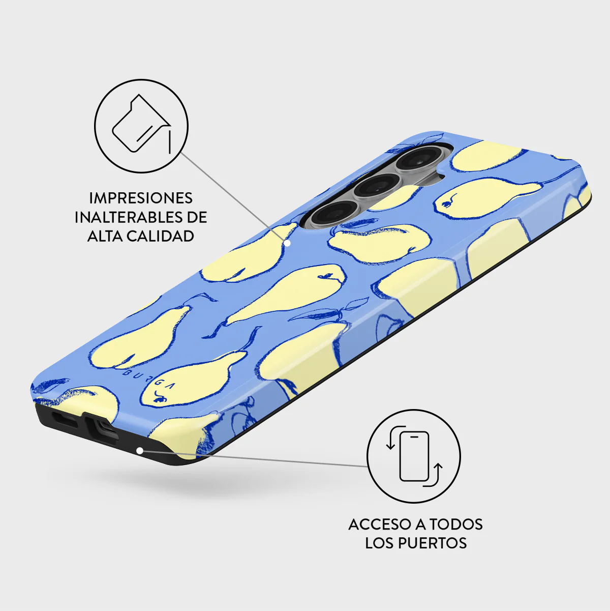 Pear Crush - Samsung Galaxy S26 Funda - Image 3