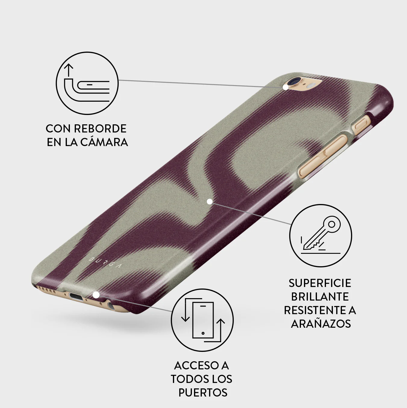Phantom - iPhone 6 / 6S Funda - Image 3