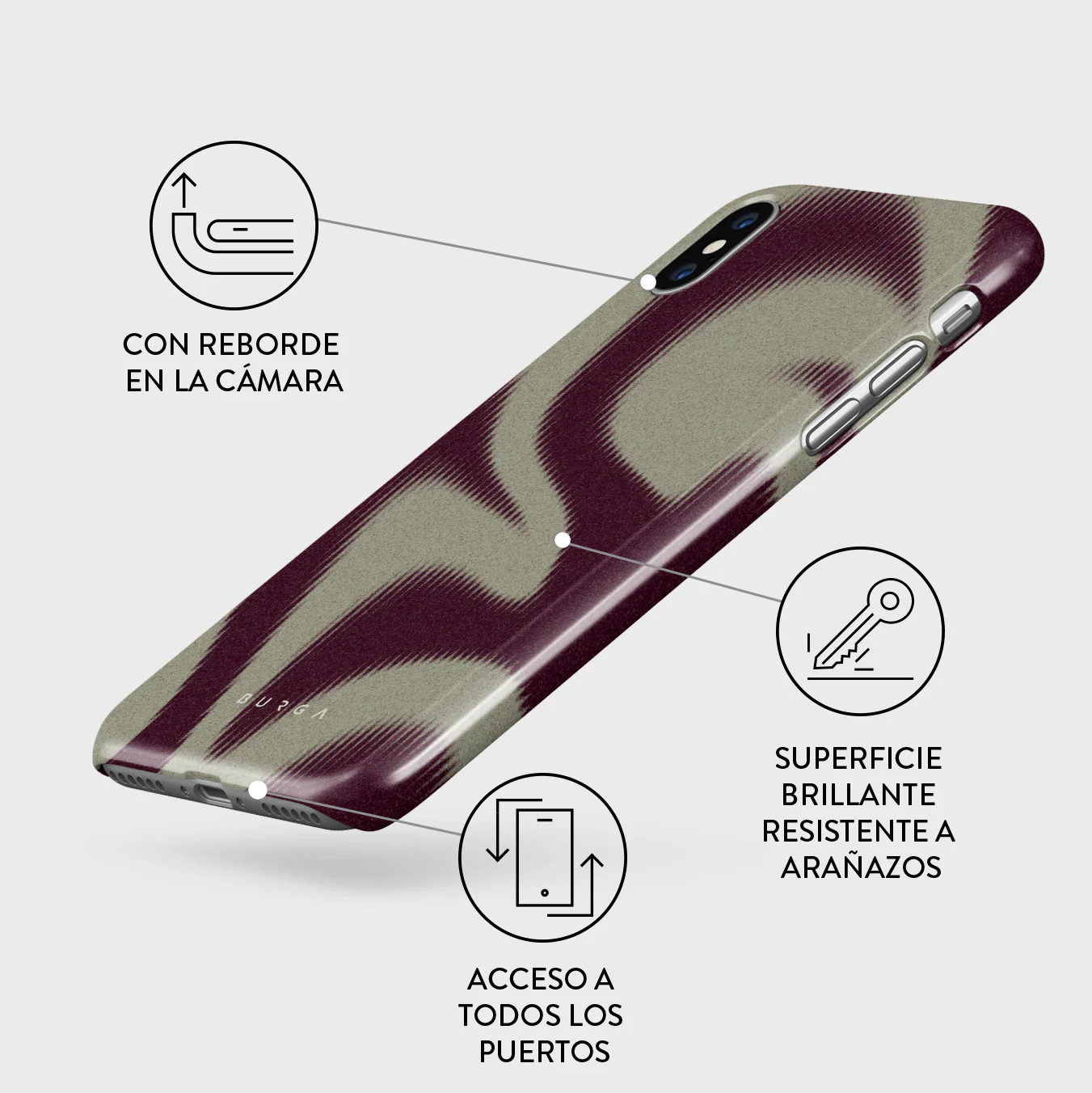 Phantom - iPhone X / XS Funda - Image 3