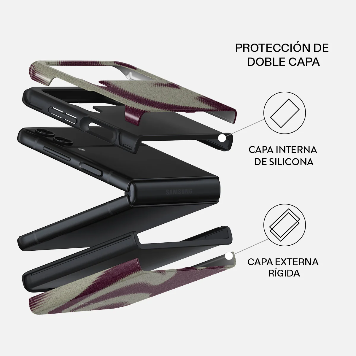 Phantom - Samsung Galaxy Z Flip 4 Funda - Image 8