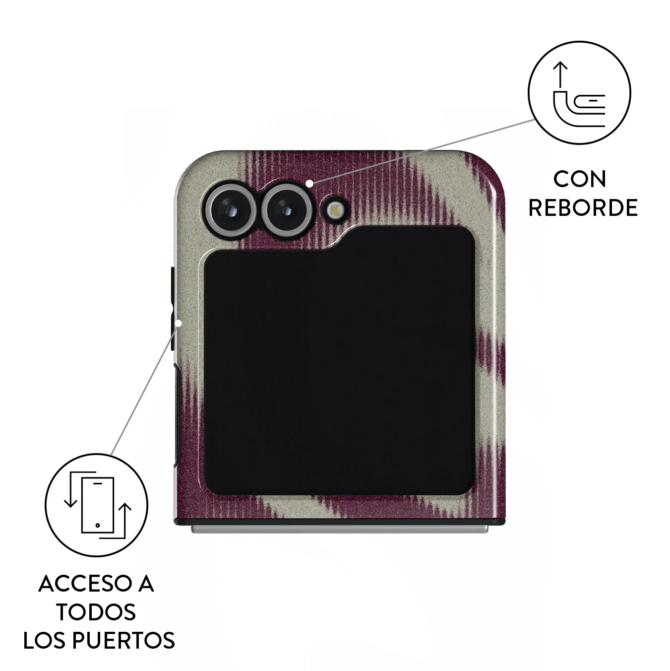 Phantom - Samsung Galaxy Z Flip 7 FE Funda - Image 3