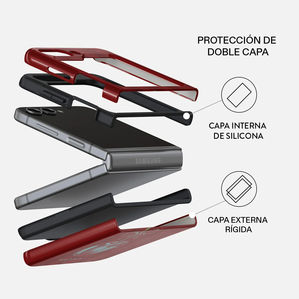 Pick It - Samsung Galaxy Z Flip 5 Funda - Image 2