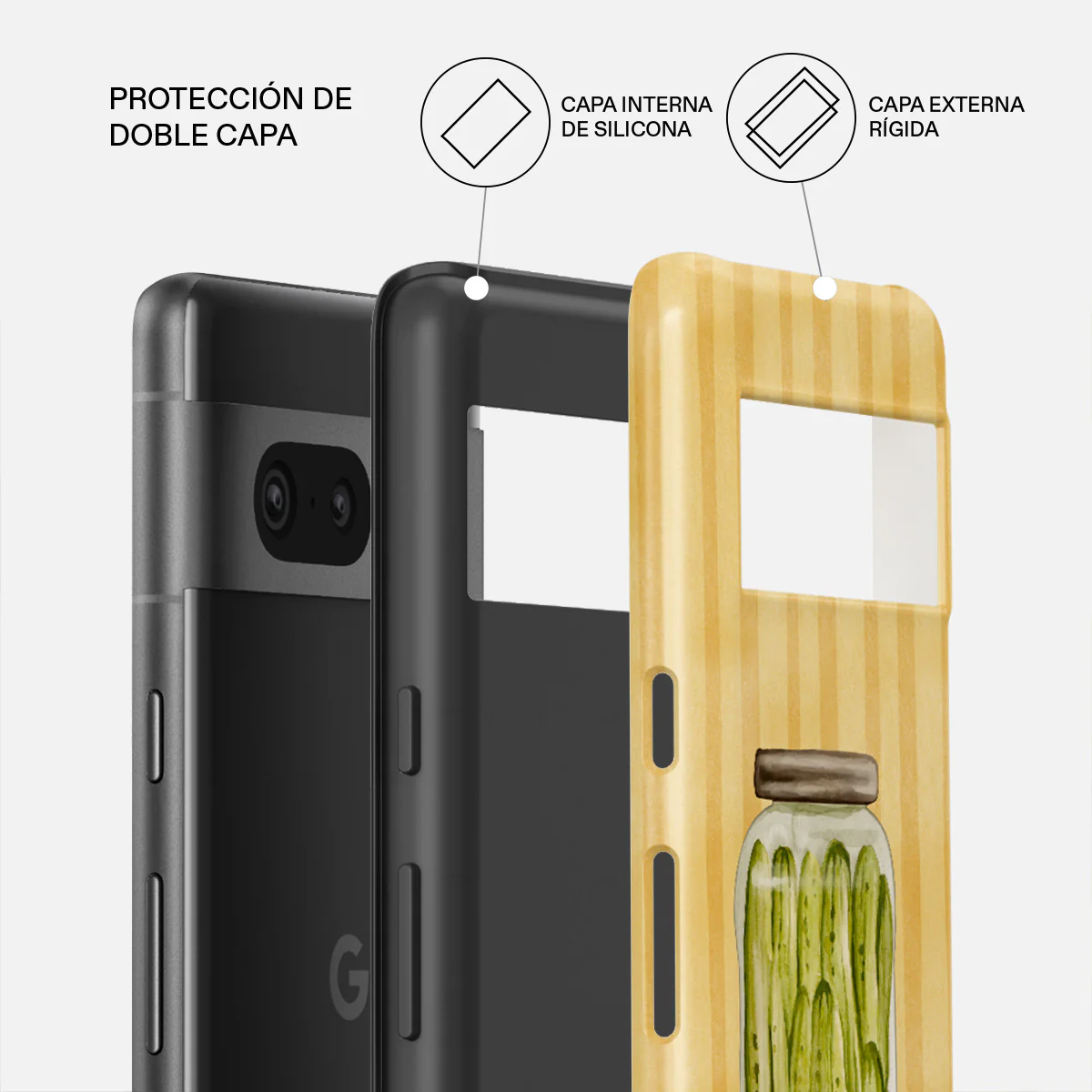 Pickled - Google Pixel 7a Funda - Image 2