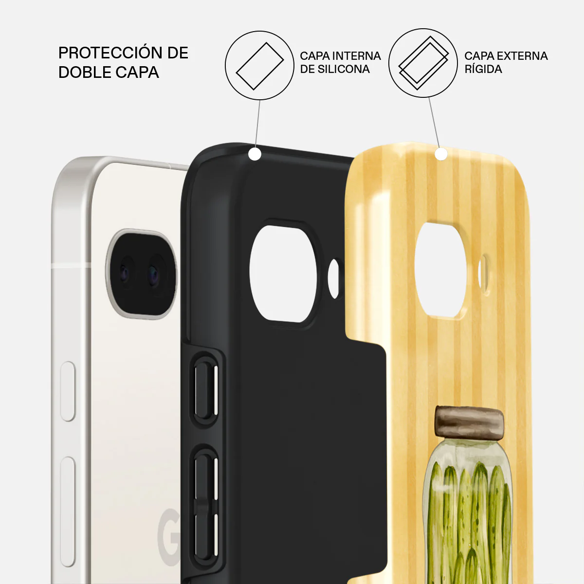 Pickled - Google Pixel 9a Funda - Image 2