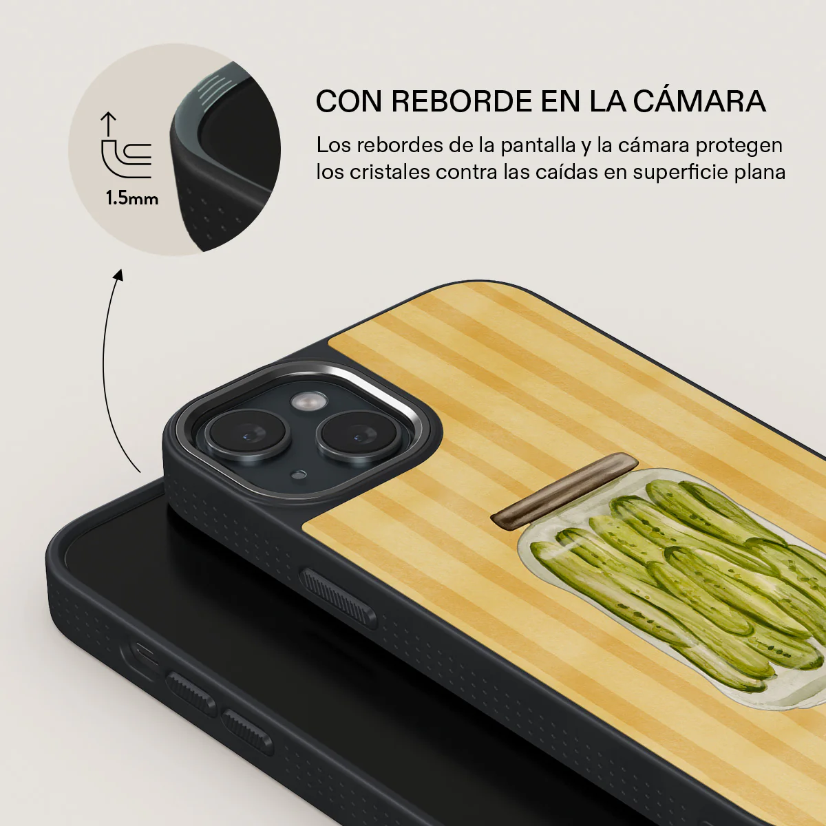 Pickled - iPhone 15 Funda - Image 15
