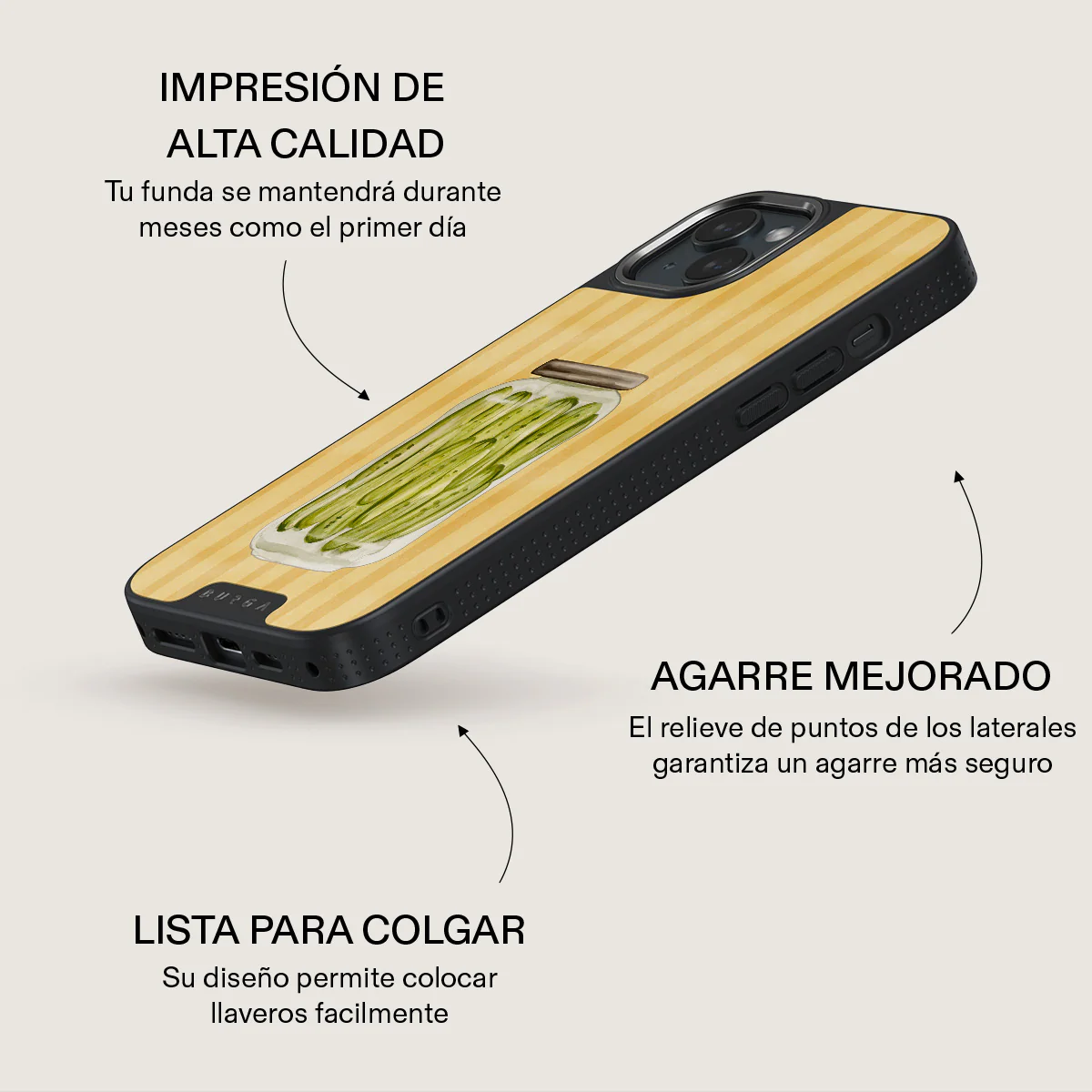 Pickled - iPhone 15 Funda - Image 16